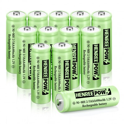 Henreepow Ni-MH 2/3 AAA pil rechargeable